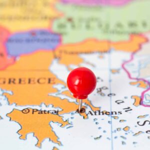 Round,Red,Thumb,Tack,Pinched,Through,City,Of,Athens,On Round,Red,Thumb,Tack,Pinched,Through,City,Of,Athens,On