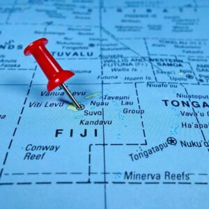 Pushpin,Marking,On,Fiji,Map Pushpin,Marking,On,Fiji,Map